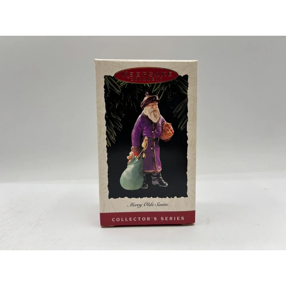 Hallmark Keepsake Ornament 1995 Merry Olde Santa 6th in Merry Olde Santa Series